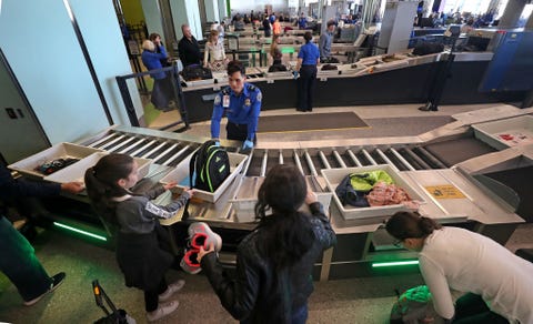 New Security Checkpoint Lanes At Logan Airport