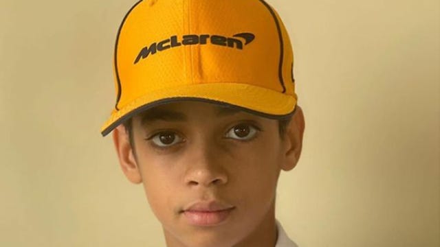 13-Year-Old Ugo Ugochukwu F1 Hopeful ugo ugochukwu f1 hopeful