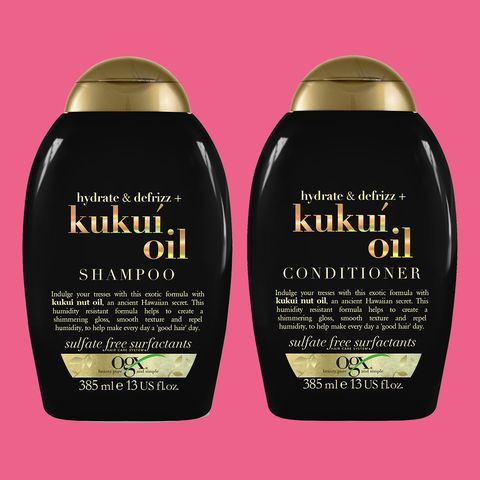 OGX Hydrate & De-frizz + Kukui Oil Shampoo and Conditioner