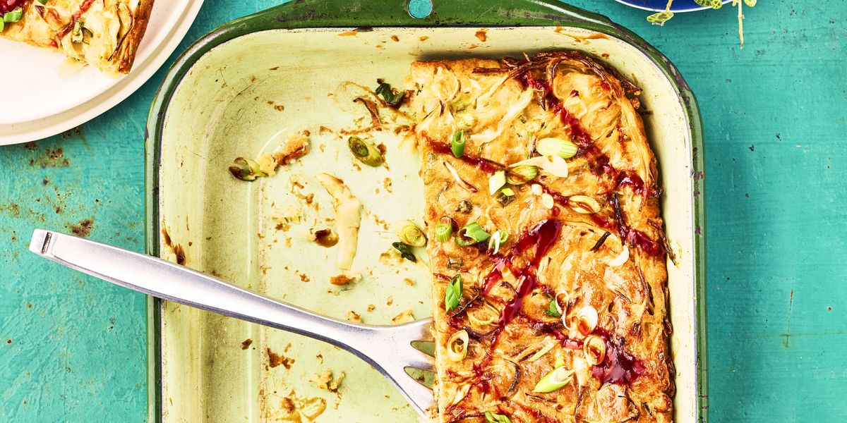 Okonomiyaki-Inspired Traybake Recipe