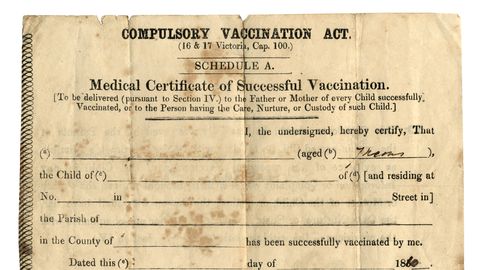 brits vaccinatiebewijs 1860