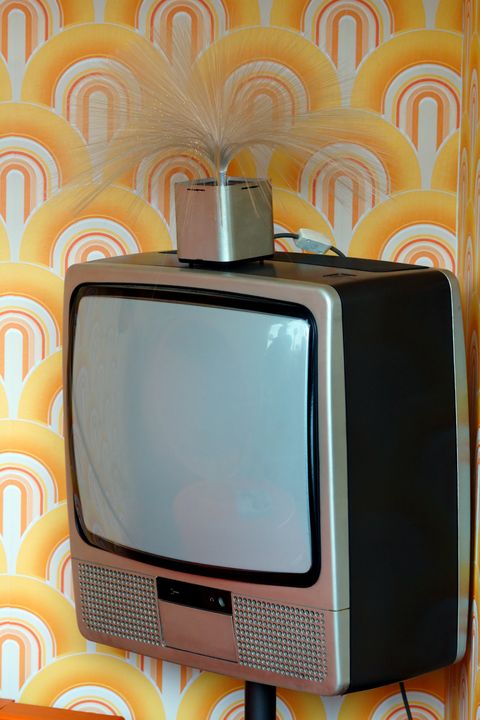 old-fashioned tv