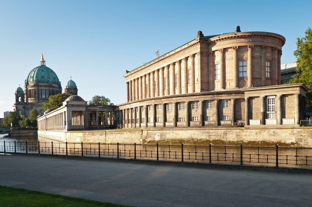 old national gallery alte nationalgalerie and berlin cathedral berliner dom