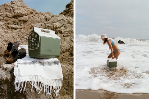 old pal provisions x igloo ecocool  cold pal cooler