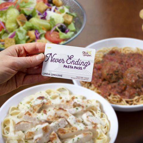 Olive Garden S Unlimited Pasta Pass Is Going On Sale August 15