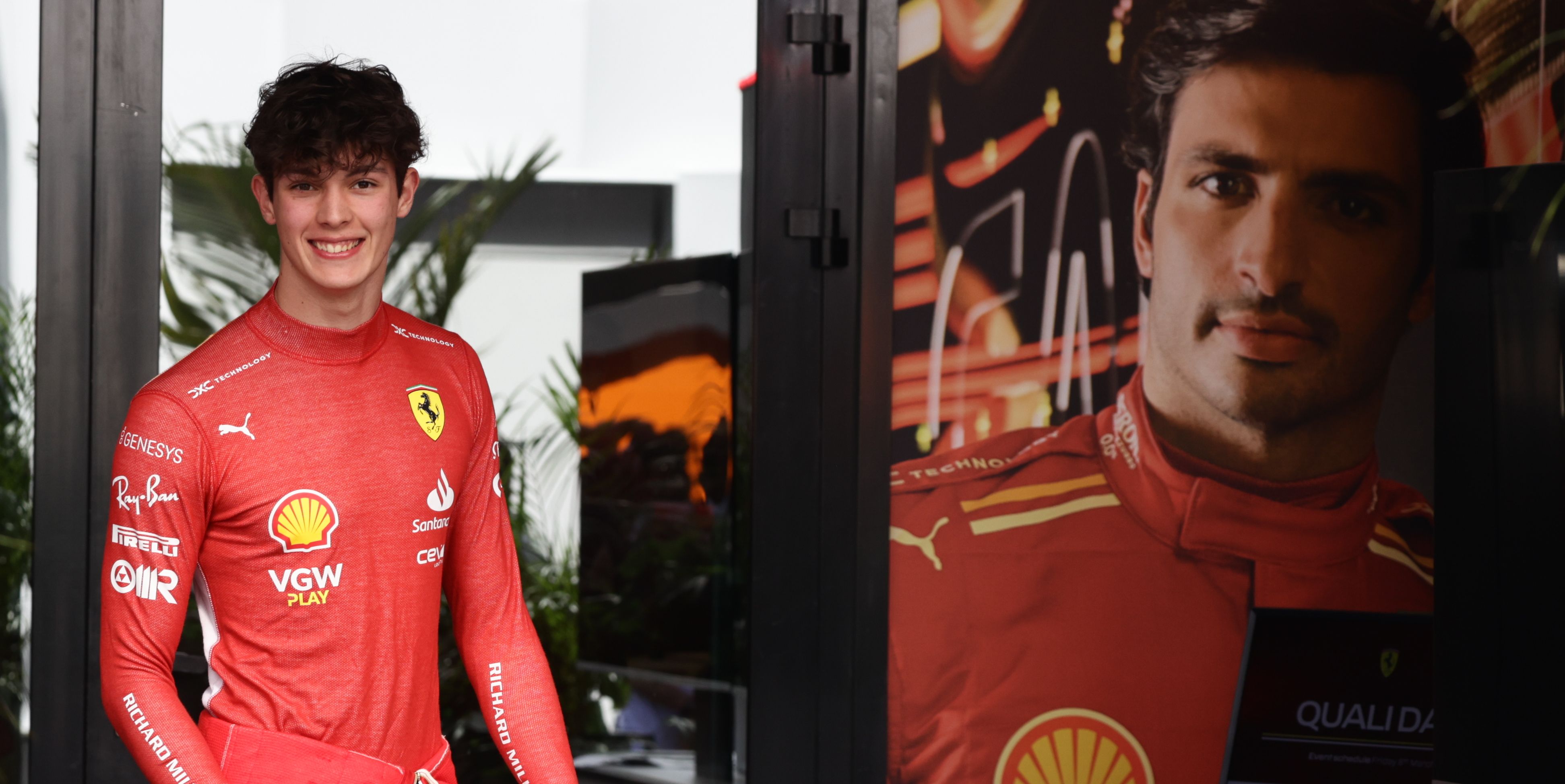 Carlos Sainz Diagnosed With Appendicitis, Oliver Bearman to Debut for Ferrari