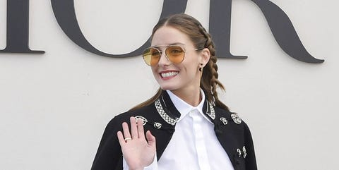 Olivia Palermo en un desfile de Dior Olivia Palermo en un desfile de Dior