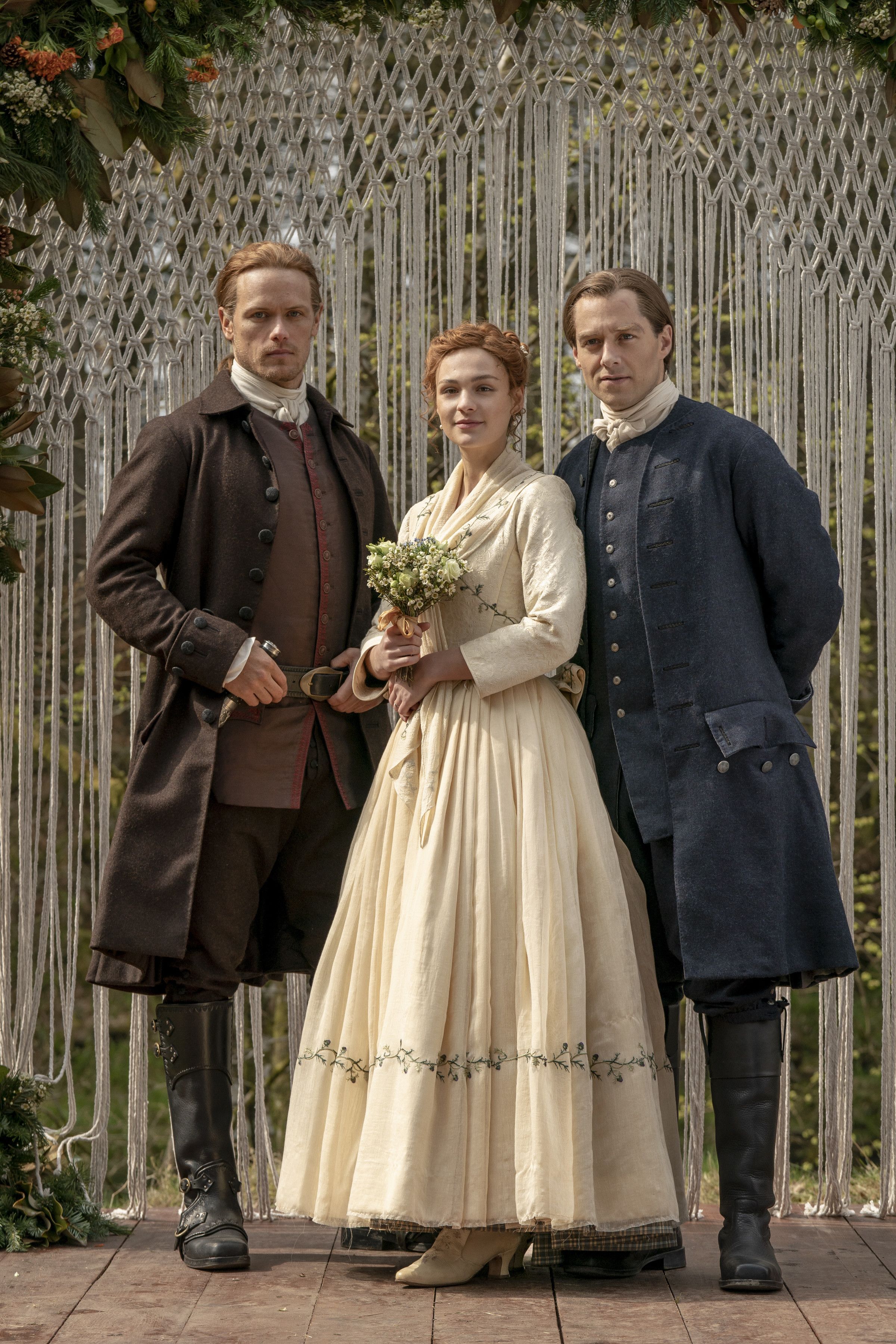 outlander wedding dress