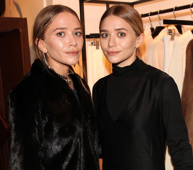 mary kate and ashley olsen with their brand the row