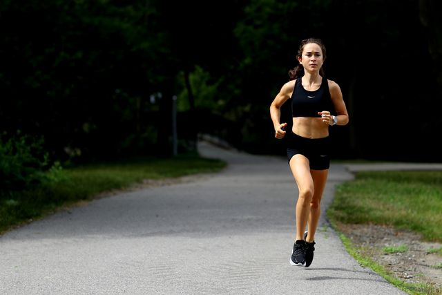 olympic runner molly seidel trains during coronavirus pandemic