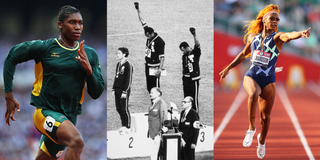 semenya caster, tommie smith and john carlos, sha'carri richardson