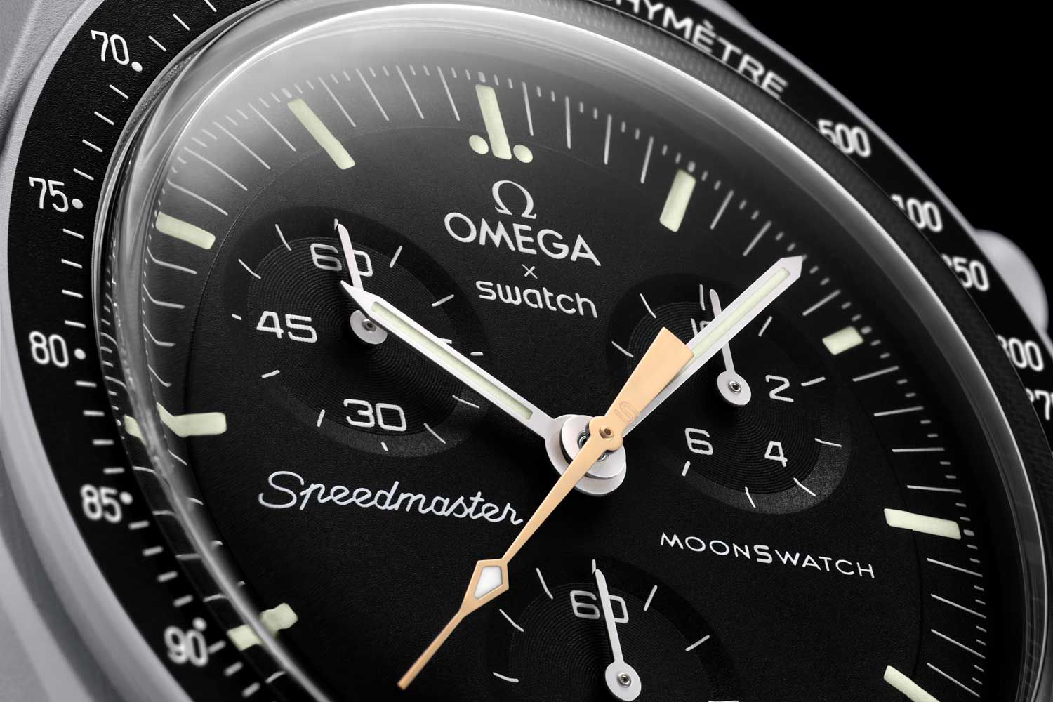 Swatch × Omega Mission to MoonShine Gold-