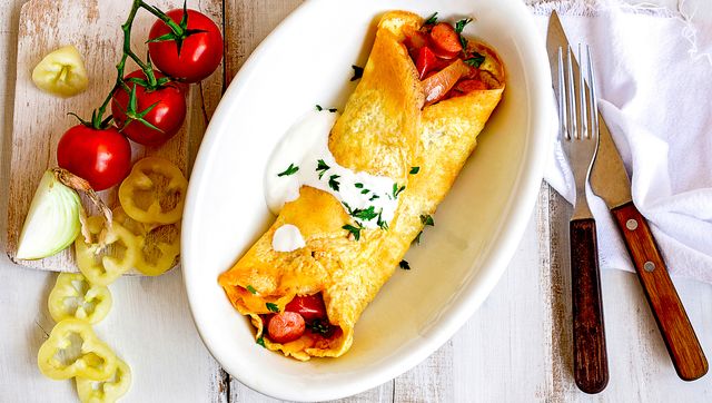 omelet als keto dieet ontbijt