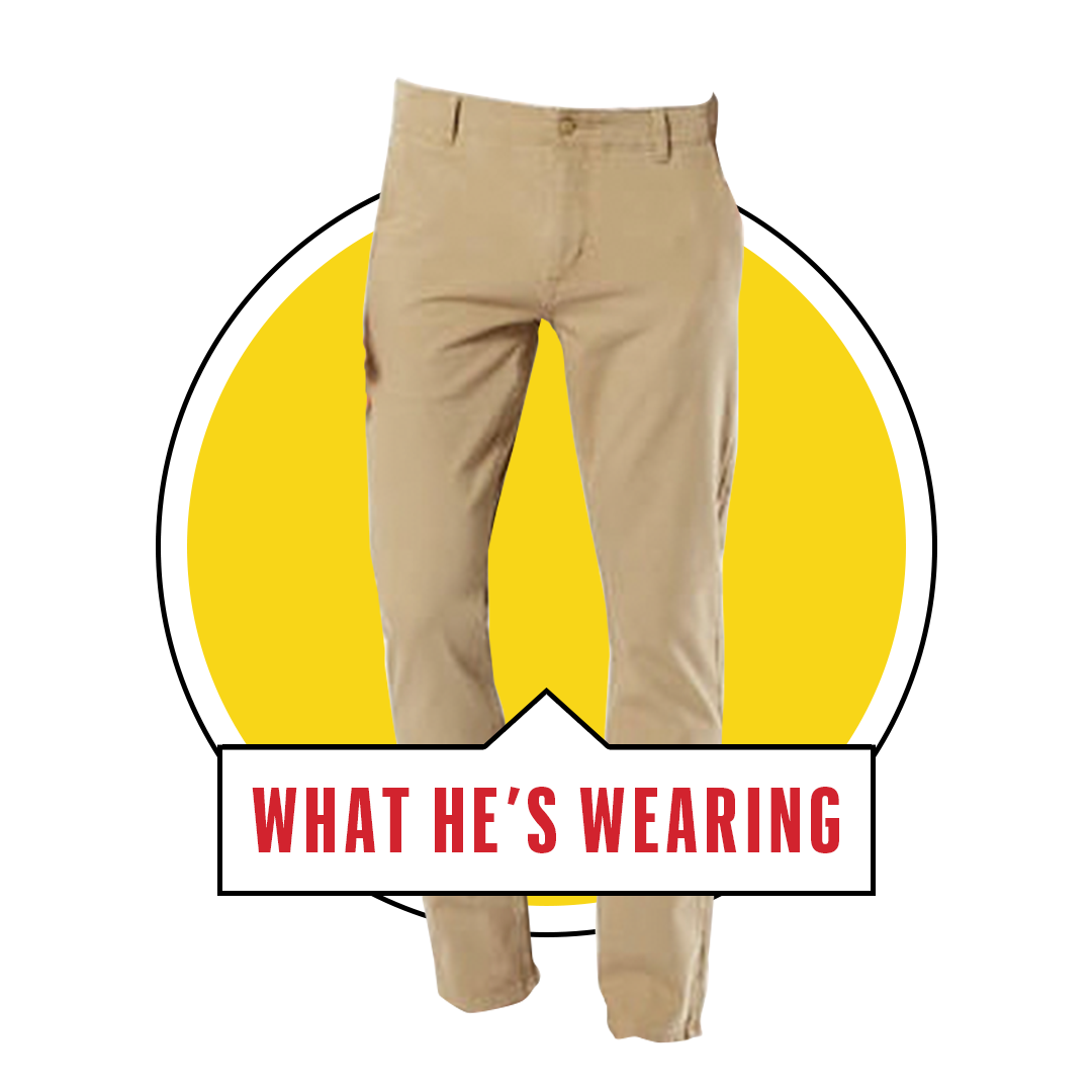 michael kors pants mens yellow