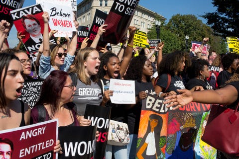 Photos From Brett Kavanaugh Protests In Washington DC, New York City ...