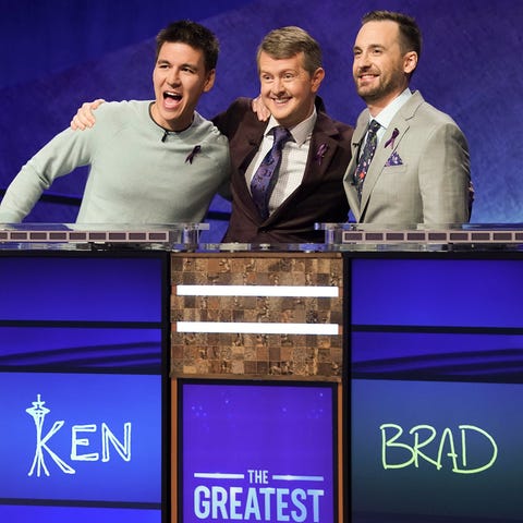 There's a Special Meaning Behind “Jeopardy! GOAT” Contestants's Purple Ribbons
