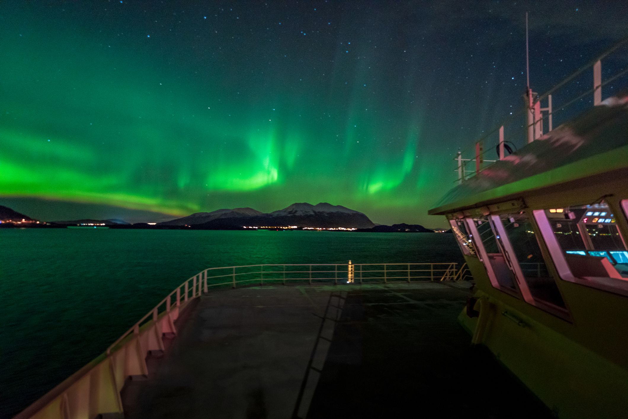 Best Alaska Northern Lights Cruise Shelly Lighting