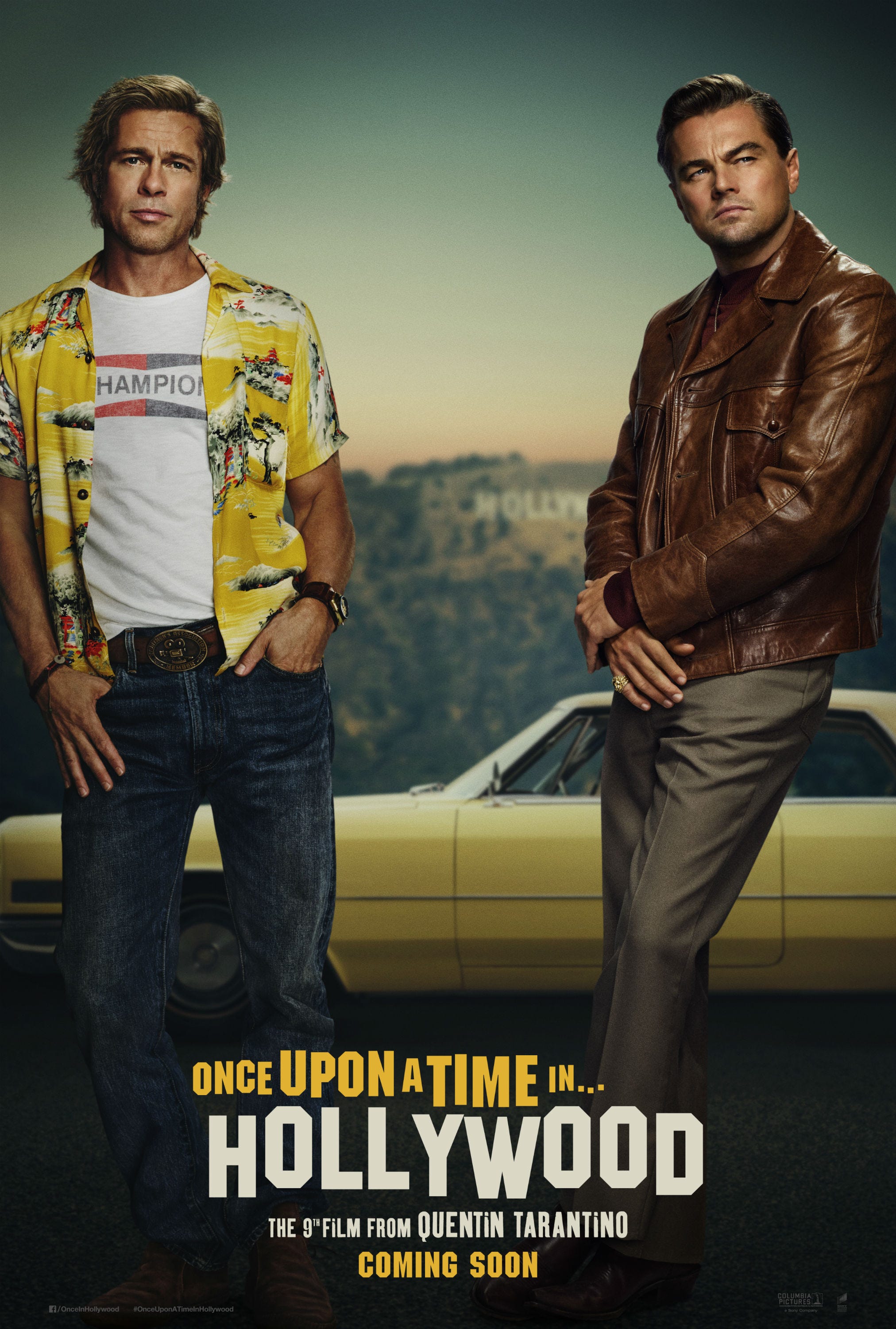 Once Upon a Time in Hollywood poster Once Upon a Time in Hollywood poster