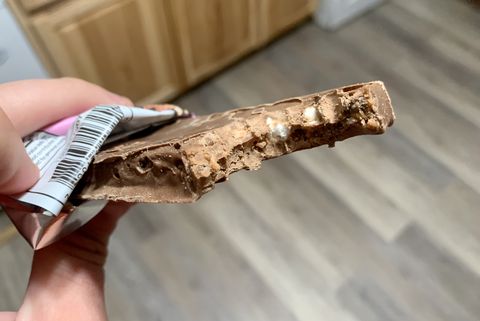 One of the Rocky Protein Bars