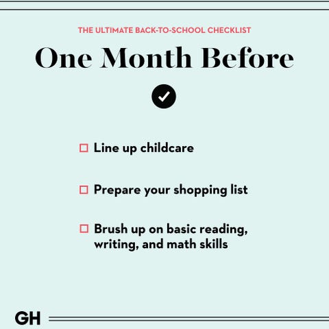 The Ultimate Back To School Checklist