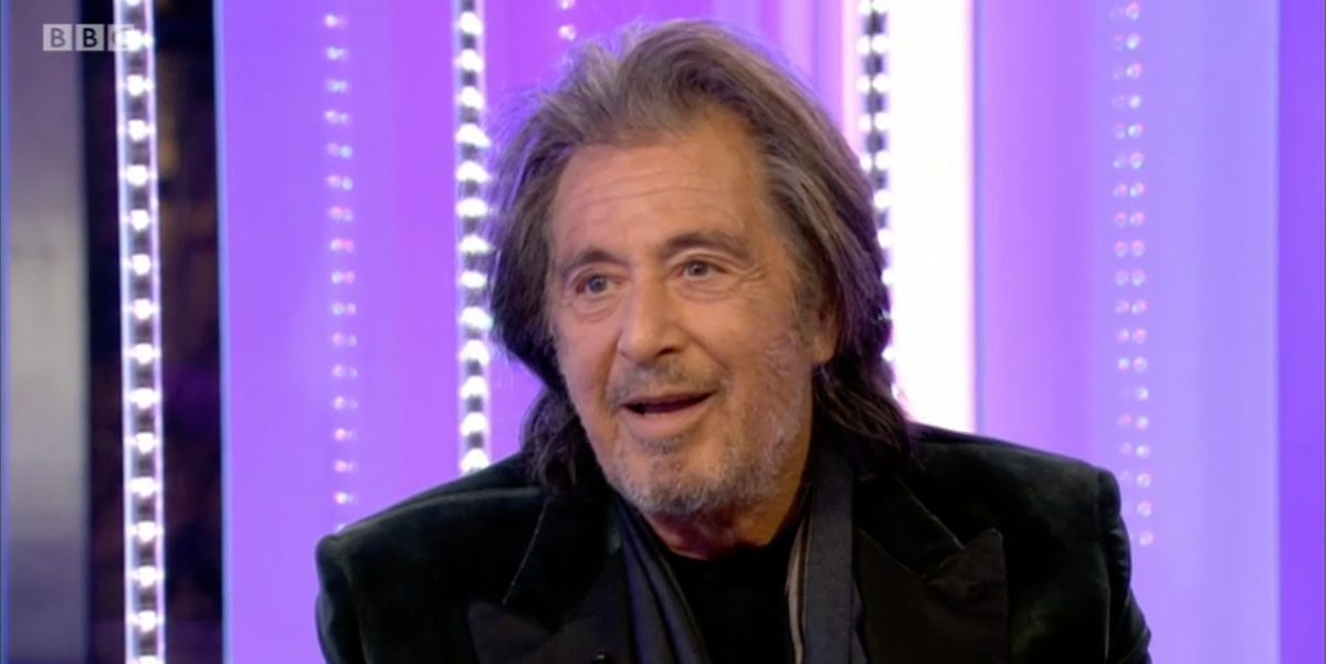 Al Pacino tries to leave The One Show mid-interview