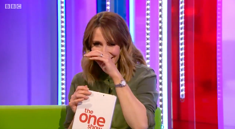 The One Show's Alex Jones sorry for 