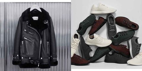 Footwear, Shoe, Jacket, Sportswear, Outerwear, Leather, Sneakers, Brand, 