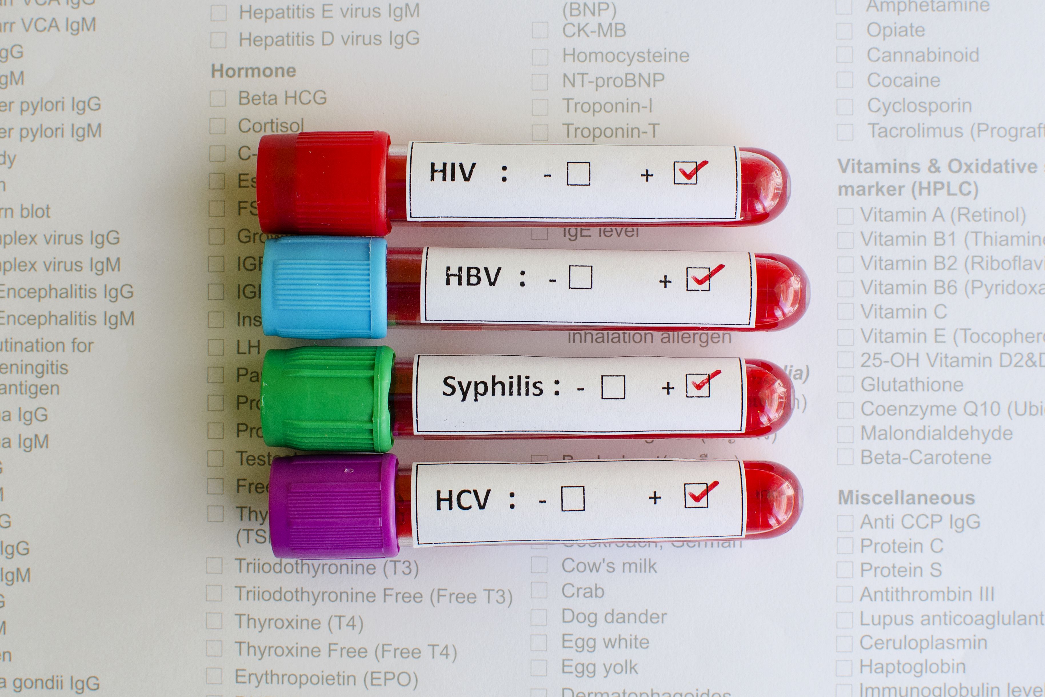 sti std test kit