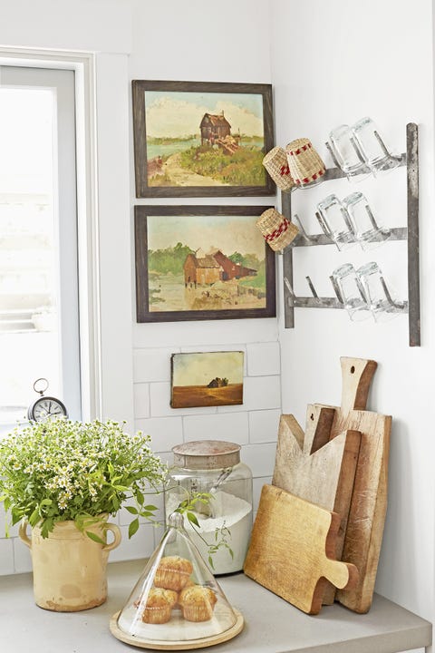 Santa Barbara California Home Decorating Ideas Small House Tour Kitchen Counter