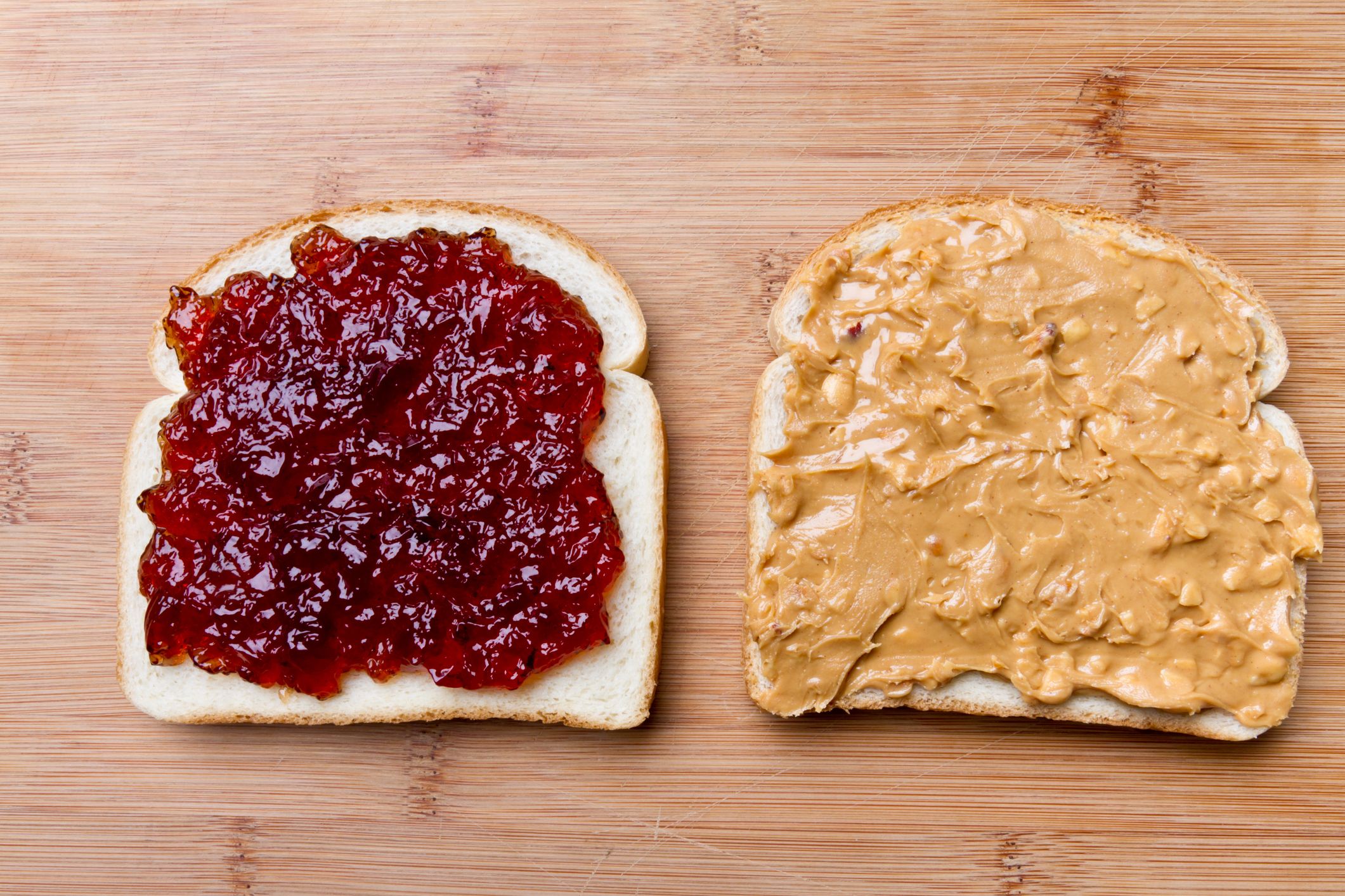 What is the difference between peanut butter and jam
