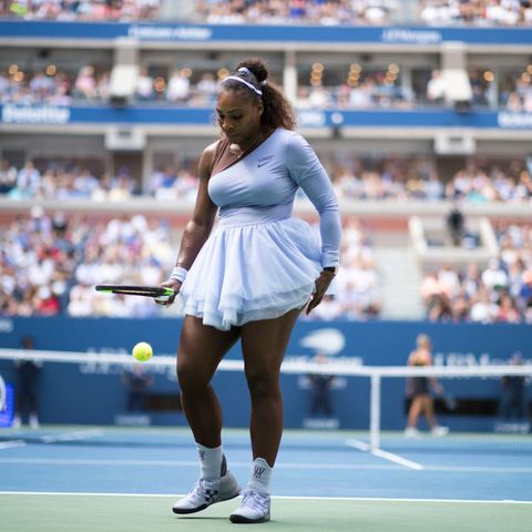 Equipación de Williams - deportiva Serena Williams