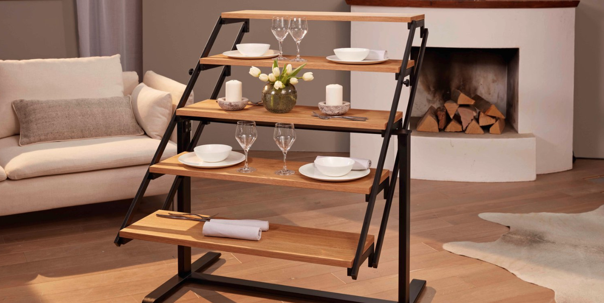 shelf table for dining room