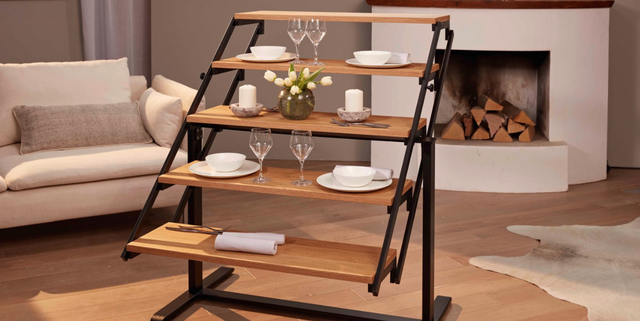 Convertible Shelf Transforms Into A, Coffee Table Transforms To Dining