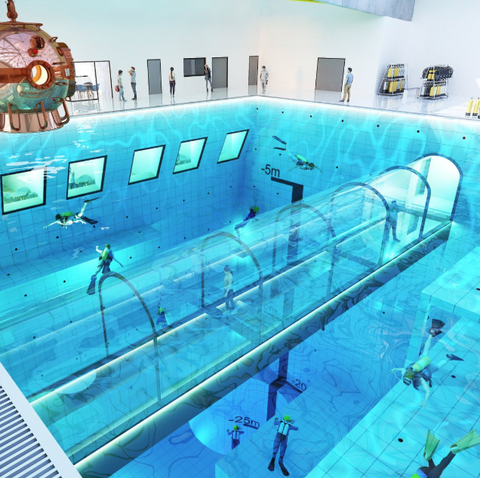 Deepspot In Poland Will Be The World S Deepest Pool At 148 Feet