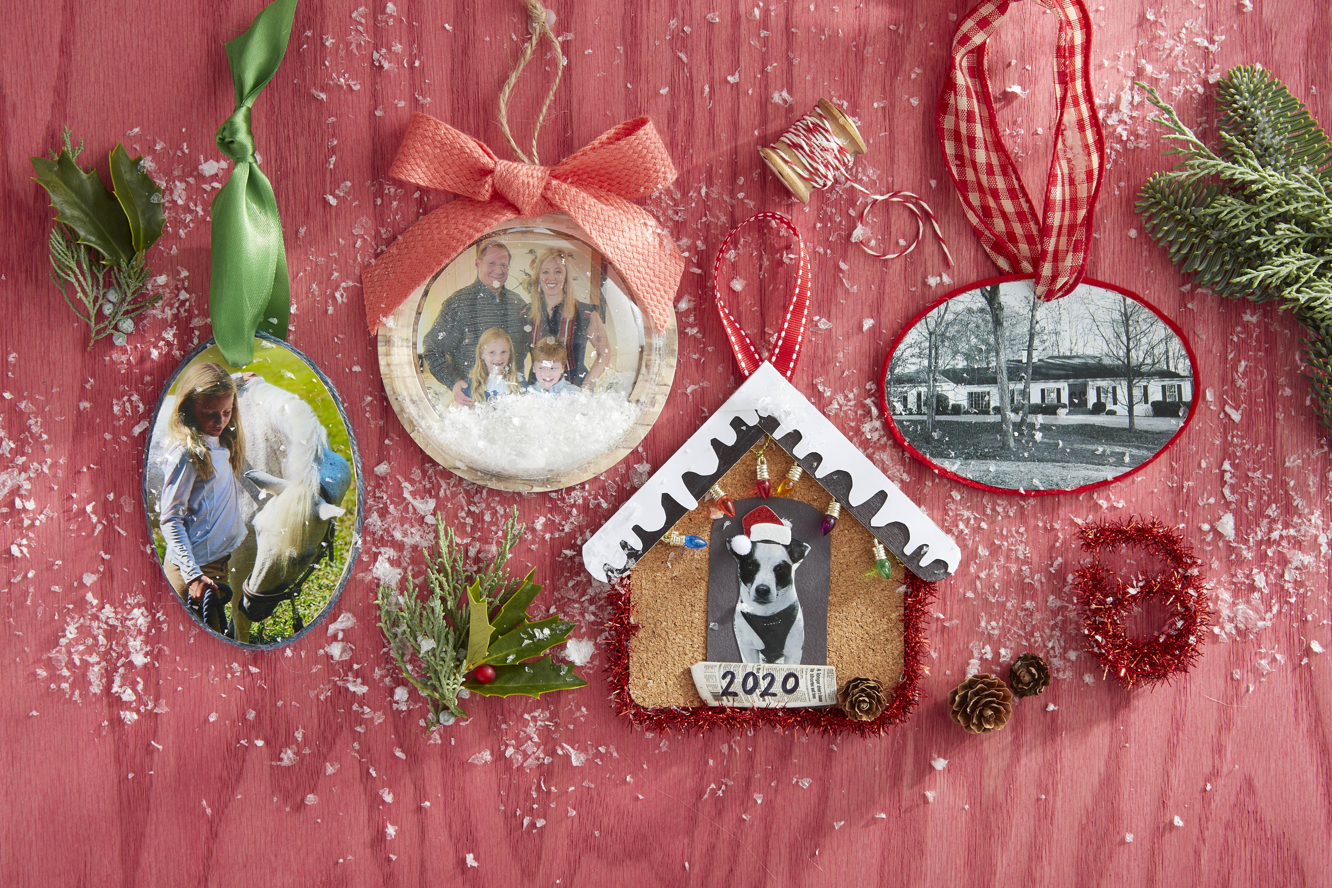 Download Diy Photo Ornaments Easy Photo Christmas Ornaments PSD Mockup Templates