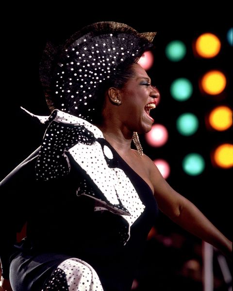 patti labelle performs at live aid at veteran's stadium in philadelphia, pennsylvania, july 13, 1985 photo by paul natkingetty images