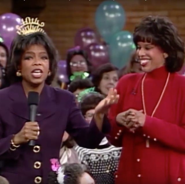 Oprah S Birthday Throwback Of Gayle King Surprising Oprah
