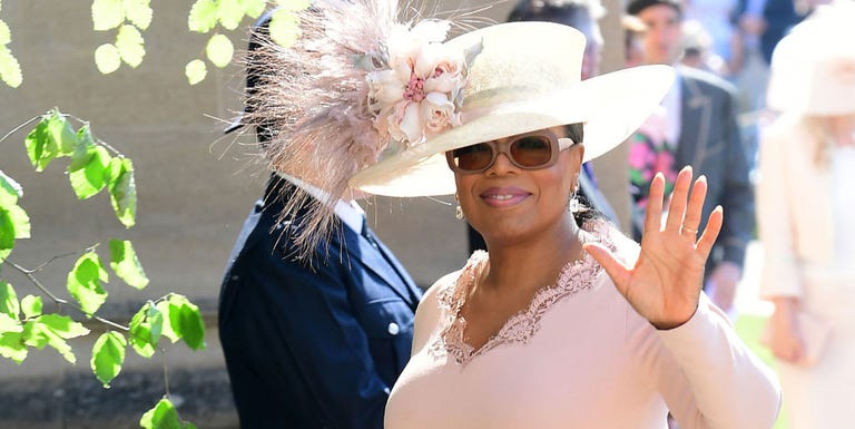 Oprah Winfrey At The Royal Wedding See S Stella Mccartney Oprah Winfrey Royal Wedding