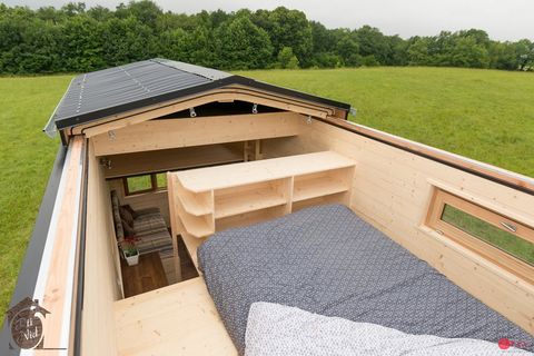 This Tiny House Features A Retractable Roof So You Can 