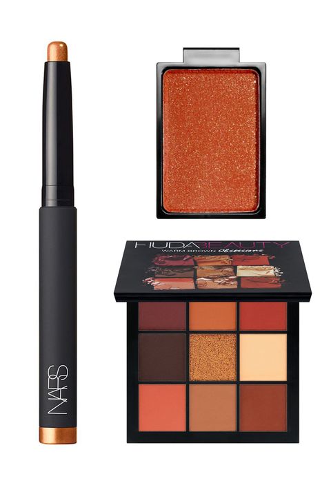 Brown, Red, Lipstick, Orange, Amber, Tints and shades, Rectangle, Peach, Cosmetics, Maroon, 