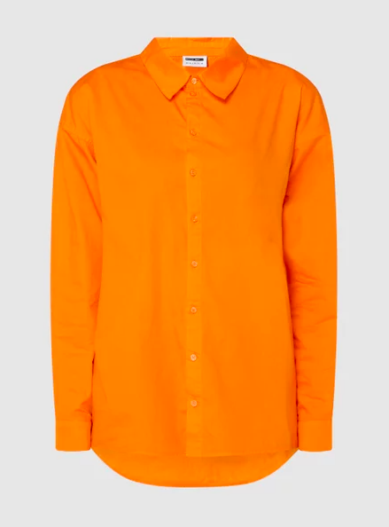 oranje blouse met lange mouwen van noisy may via peek  cloppenburg