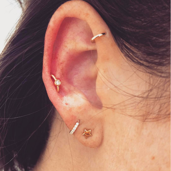Ear piercings - piercing types and how 