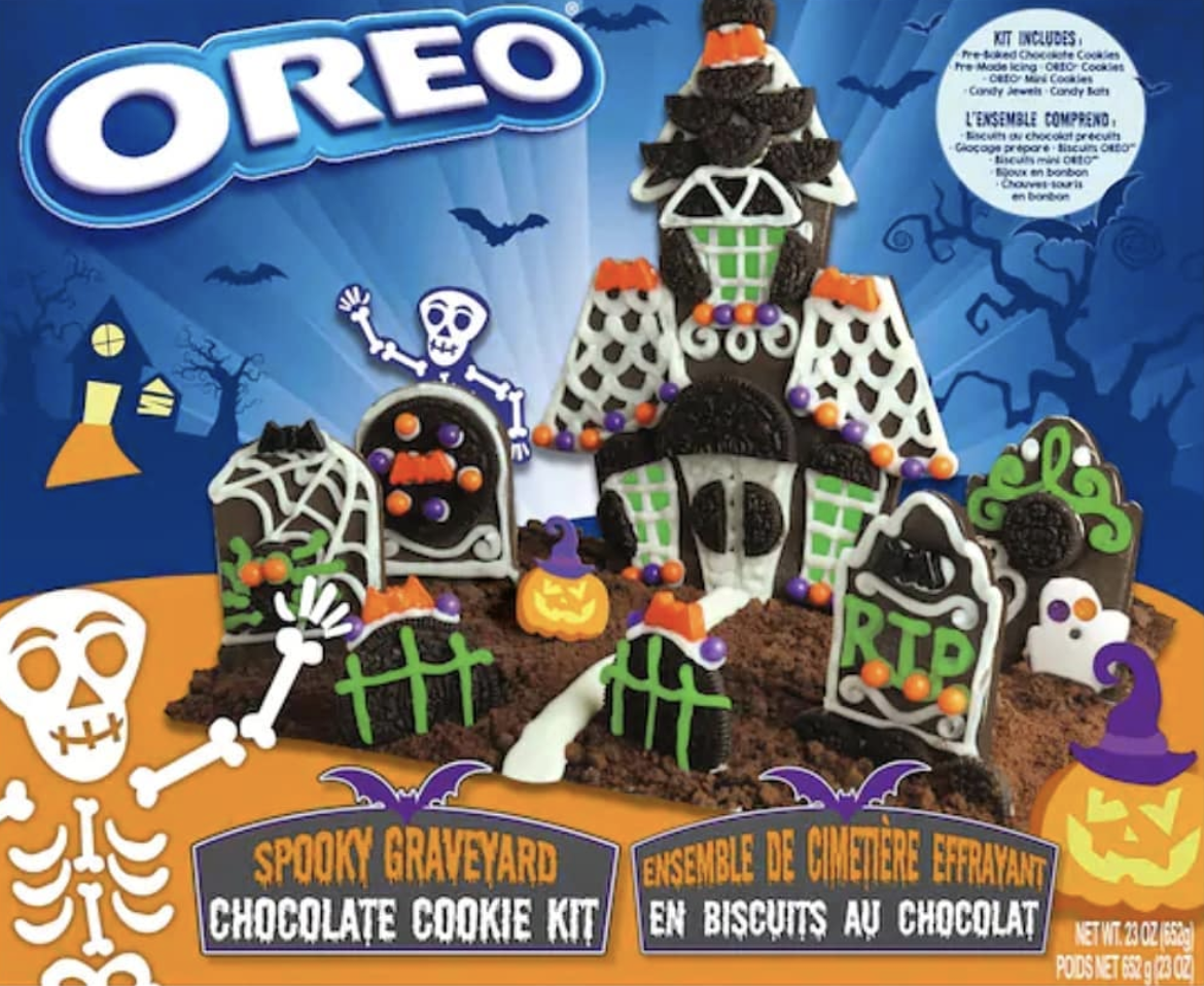 Oreo Released A Spooky Graveyard Chocolate Cookie Kit