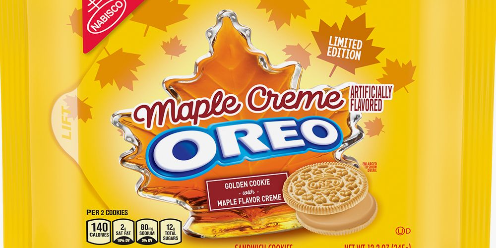 Oreo S New Maple Creme Flavor Is Available Now So You Can Find Us In The Cookie Aisle