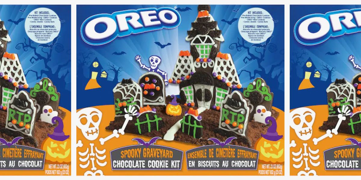 Oreo Has a Spooky Graveyard Kit That You Build With Cookies, Icing, and  Candy