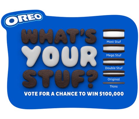 Oreo Is Celebrating The Return Of Its Most Stuf Cookies And You Could Win 100 000