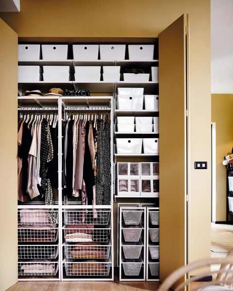 Púrpura Reanimar Problema 50 Ideas para organizar el armario y hacer el cambio de ropa