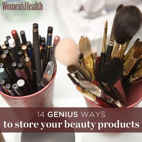 14 Genius Ways To Store Your Beauty Products