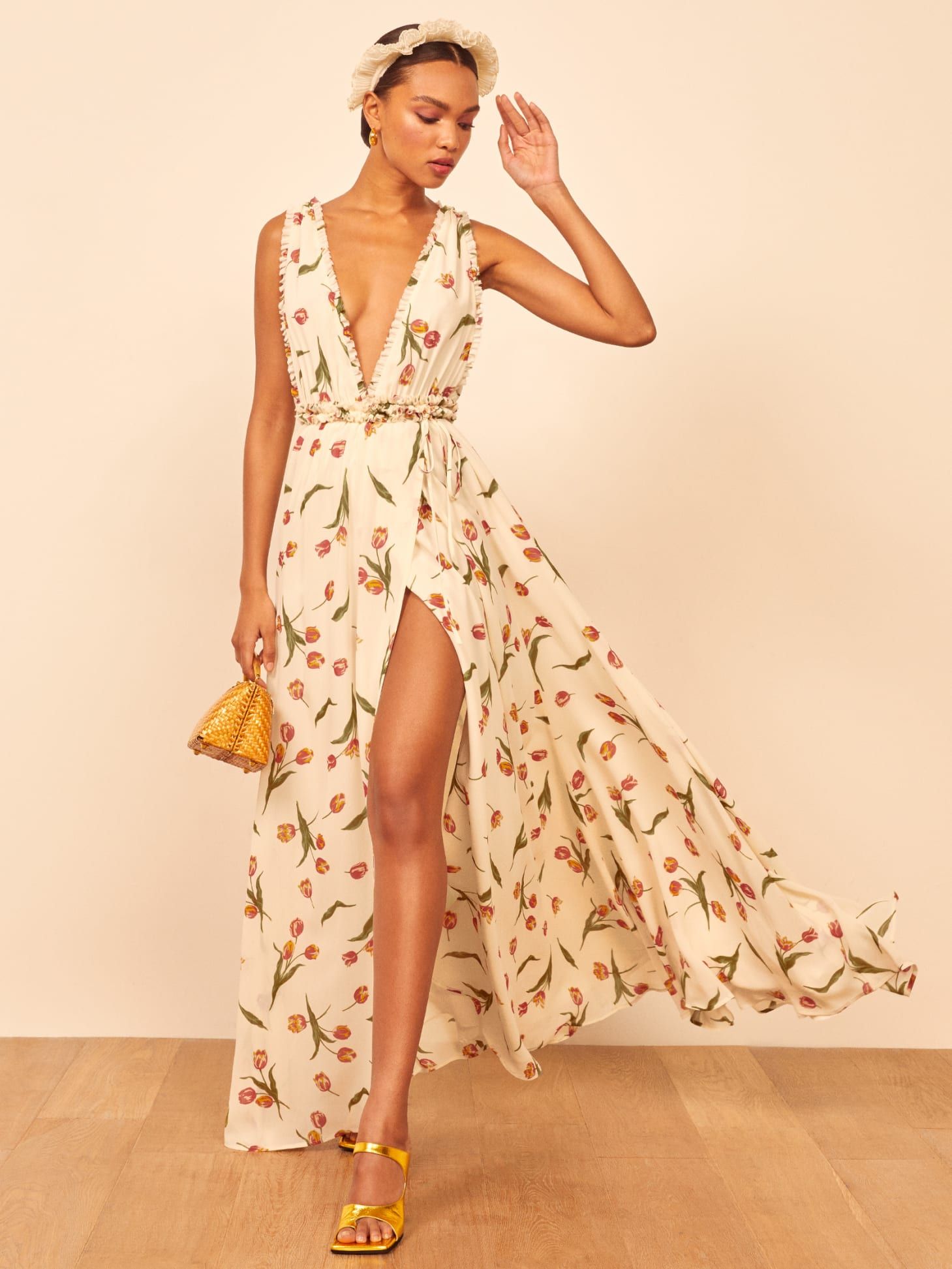 floral summer maxi dresses uk