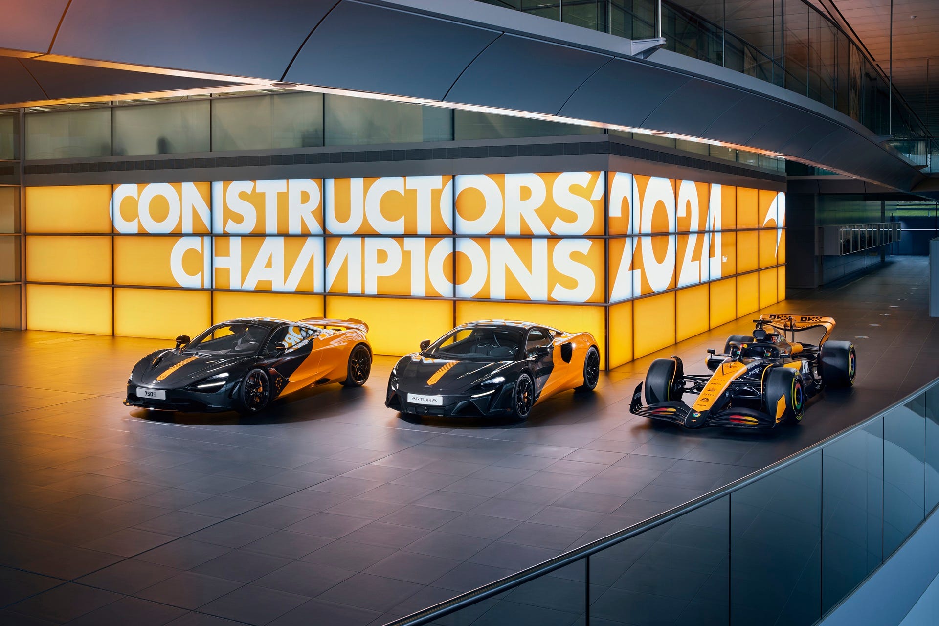 McLaren Is Putting Bits of Actual F1 Race Car into the 750S and Artura